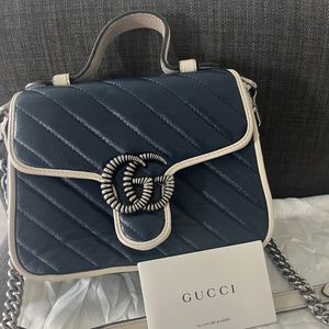 Gucci mini marmont top handle